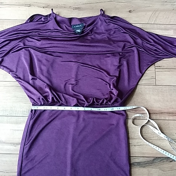 Purple Embellished Cocktail Mini Dress By B Darlin. Size XS 1/2 - Picture 17 of 17